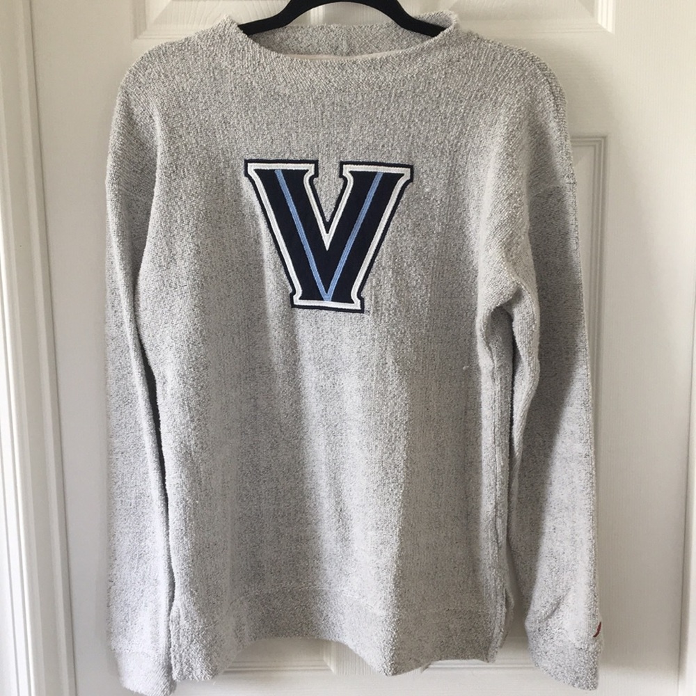 Thrifted Villanova wildcats pullover sweater
